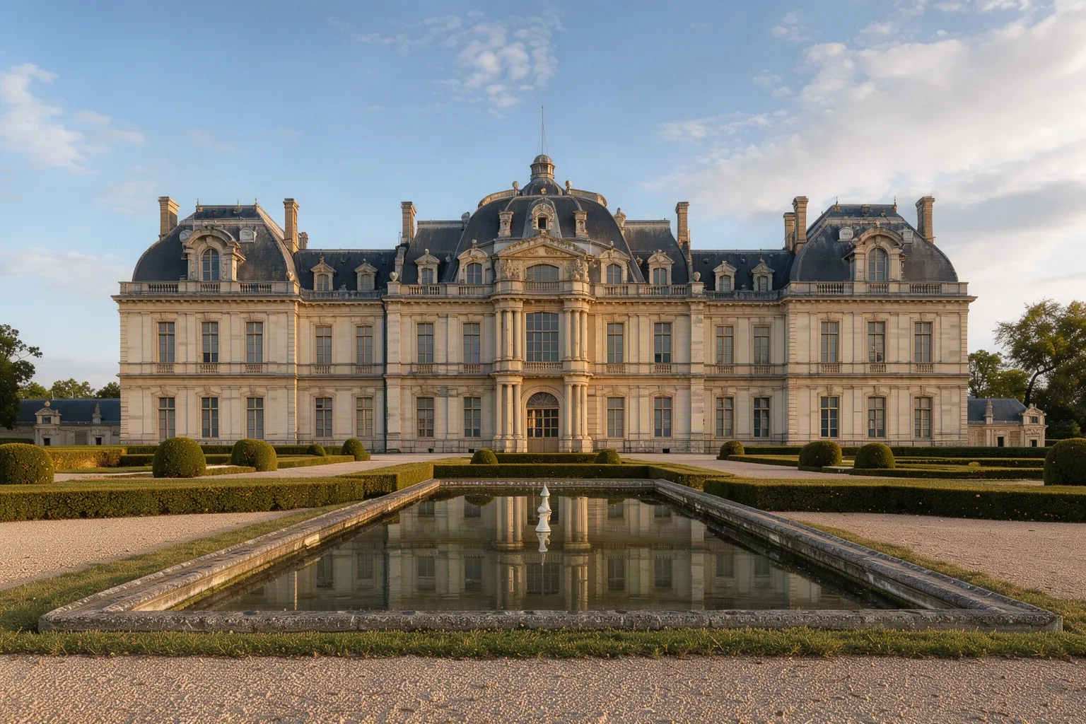 Château du XVIIe siècle et ses jardins à la française